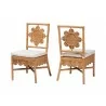 bali & pari Abagale Natural Rattan 2-Piece Dining Chair Set - angled - bali & pari Abagale Natural Rattan 2-Piece Dining Chair Set - angled
