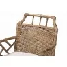 bali & pari Abiel Natural Rattan 2-Piece Dining Armchair Set with Cushion - top - bali & pari Abiel Natural Rattan 2-Piece Dining Armchair Set with Cushion - top