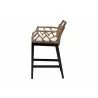 bali & pari Abiel Natural Rattan Counter Stool with Arms and Removable Cushion - side - bali & pari Abiel Natural Rattan Counter Stool with Arms and Removable Cushion - side