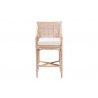bali & pari Allen Natural Rattan Counter Stool - front - bali & pari Allen Natural Rattan Counter Stool - front