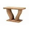 bali & pari Alyssa Seagrass Console Table - angled - bali & pari Alyssa Seagrass Console Table - angled