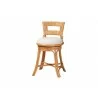 Baxton Studio bali & pari Amina Natural Rattan Counter Stool - angled - Baxton Studio bali & pari Amina Natural Rattan Counter Stool - angled