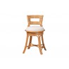Baxton Studio bali & pari Amina Natural Rattan Counter Stool - front - Baxton Studio bali & pari Amina Natural Rattan Counter Stool - front