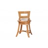 Baxton Studio bali & pari Amina Natural Rattan Counter Stool - back - Baxton Studio bali & pari Amina Natural Rattan Counter Stool - back