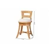 Baxton Studio bali & pari Amina Natural Rattan Counter Stool - dimes - Baxton Studio bali & pari Amina Natural Rattan Counter Stool - dimes