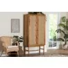 Baxton Studio bali & pari Augusto Teak Wood Cabinet - Lifestyle - Baxton Studio bali & pari Augusto Teak Wood Cabinet - Lifestyle