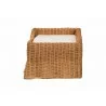 bali & pari Belita Natural Rattan Pet Bed with Scalloped Base - side - bali & pari Belita Natural Rattan Pet Bed with Scalloped Base - side