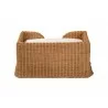 bali & pari Belita Natural Rattan Large Pet Bed with Scalloped Base - back - bali & pari Belita Natural Rattan Large Pet Bed with Scalloped Base - back