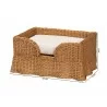 bali & pari Belita Natural Rattan Pet Bed with Scalloped Base - dimes - bali & pari Belita Natural Rattan Pet Bed with Scalloped Base - dimes