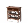 bali & pari Daemyn Marbled Tortoise Natural Rattan Nightstand - dimes - bali & pari Daemyn Marbled Tortoise Natural Rattan Nightstand - dimes