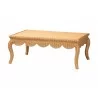  bali & pari Deborah Natural Rattan Coffee Table - angled -  bali & pari Deborah Natural Rattan Coffee Table - angled