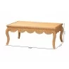  bali & pari Deborah Natural Rattan Coffee Table - dimes -  bali & pari Deborah Natural Rattan Coffee Table - dimes