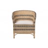 bali & pari Elda Natural Rattan Accent Chair - Front