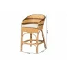 bali & pari Elma Rattan Counter Stool with Cushion - Dimensions - bali & pari Elma Rattan Counter Stool with Cushion - Dimensions