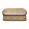 bali & pari Emiliana Natural Rattan Loveseat - Front - bali & pari Emiliana Natural Rattan Loveseat - Front