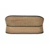 bali & pari Emiliana Natural Rattan Loveseat - Back - bali & pari Emiliana Natural Rattan Loveseat - Back