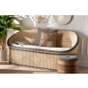 bali & pari Emiliana Natural Rattan Loveseat - Lifestyle