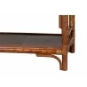 bali & pari Feyre Marbled Tortoise Natural Rattan Hall Tree - leg - bali & pari Feyre Marbled Tortoise Natural Rattan Hall Tree - leg