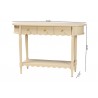 bali & pari Liba Console Table - dimes - bali & pari Liba Console Table - dimes