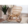 bali & pari Mahin Natural Rattan Rocking Chair - lifestyle - bali & pari Mahin Natural Rattan Rocking Chair - lifestyle