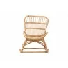 bali & pari Mahin Natural Rattan Rocking Chair - front - bali & pari Mahin Natural Rattan Rocking Chair - front