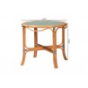 bali & pari Mattie Natural Rattan Round Bistro Dining Table - dimes - bali & pari Mattie Natural Rattan Round Bistro Dining Table - dimes