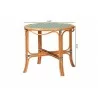 bali & pari Mattie Natural Rattan Round Bistro Dining Table - dimes - bali & pari Mattie Natural Rattan Round Bistro Dining Table - dimes