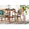 bali & pari Mattie Rattan Bistro Chair - lifestyle - bali & pari Mattie Rattan Bistro Chair - lifestyle