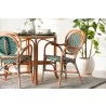 bali & pari Mattie Rattan Bistro Chair - lifestyle - bali & pari Mattie Rattan Bistro Chair - lifestyle