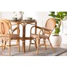 bali & pari Mattie Rattan Bistro Chair - lifestyle - bali & pari Mattie Rattan Bistro Chair - lifestyle
