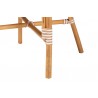 bali & pari Mattie Rattan Bistro Chair - leg - bali & pari Mattie Rattan Bistro Chair - leg