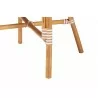 bali & pari Mattie Rattan Bistro Chair - leg - bali & pari Mattie Rattan Bistro Chair - leg