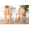 bali & pari Mattie Rattan Bistro Counter Stool - lifestyle - bali & pari Mattie Rattan Bistro Counter Stool - lifestyle