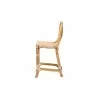 bali & pari Mattie Rattan Bistro Counter Stool - side - bali & pari Mattie Rattan Bistro Counter Stool - side