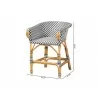 bali & pari Max Rattan Bistro Counter Stool - dimes - bali & pari Max Rattan Bistro Counter Stool - dimes
