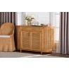 bali & pari McKenna Natural Rattan Sideboard - Lifestyle