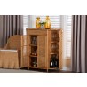 bali & pari McKenna Natural Rattan Storage Cabinet - Lifestyle 3