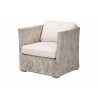 bali & pari Melbourne Natural Rattan Lounge Chair - angled - bali & pari Melbourne Natural Rattan Lounge Chair - angled
