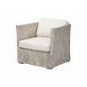 bali & pari Melbourne Natural Rattan Lounge Chair - angled - bali & pari Melbourne Natural Rattan Lounge Chair - angled