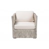 bali & pari Melbourne Natural Rattan Lounge Chair - front - bali & pari Melbourne Natural Rattan Lounge Chair - front