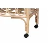 bali & pari Molina Natural Rattan Wine Cart - leg - bali & pari Molina Natural Rattan Wine Cart - leg