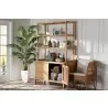 bali & pari Mortis Natural Rattan Open-Shelf Storage Cabinet - lifestyle 2 - bali & pari Mortis Natural Rattan Open-Shelf Storage Cabinet - lifestyle 2
