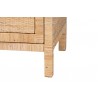 bali & pari Mortis Natural Rattan Open-Shelf Storage Cabinet - leg - bali & pari Mortis Natural Rattan Open-Shelf Storage Cabinet - leg