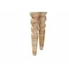bali & pari Nasnan Teak Wood Console Table with Seagrass and Bobbin Legs - legs - bali & pari Nasnan Teak Wood Console Table with Seagrass and Bobbin Legs - legs