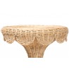 bali & pari Natala Rattan End Table - top - bali & pari Natala Rattan End Table - top
