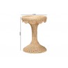 bali & pari Natala Rattan End Table - dimes - bali & pari Natala Rattan End Table - dimes
