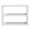 bali & pari Oaklynn Natural Grasscloth Bookshelf - front - bali & pari Oaklynn Natural Grasscloth Bookshelf - front
