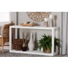 bali & pari Oaklynn Natural Grasscloth Console Table - lifestyle - bali & pari Oaklynn Natural Grasscloth Console Table - lifestyle
