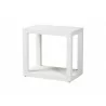 bali & pari Oaklynn Natural Grasscloth End Table - angled - bali & pari Oaklynn Natural Grasscloth End Table - angled