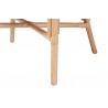 bali & pari Padma Natural Rattan Dining Chair - Leg